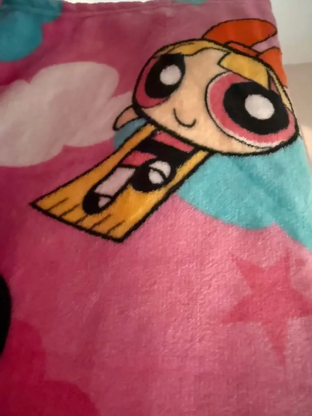 The Powerpuff Girls Super Soft Plush Throw Blanket Pink 50